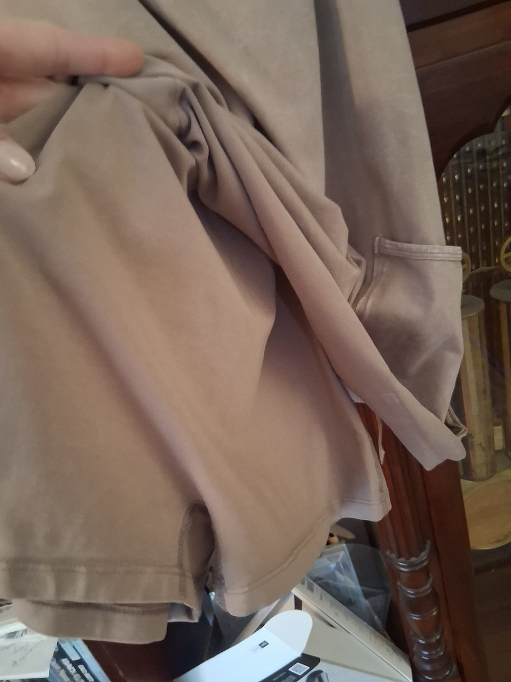 Free People Taupe Romper Dress - Picture 5 of 9
